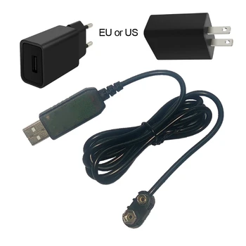 USB Mains Teisendada 6F22 9V Battery Eliminator on Võimalik Asendada 9V Aku USB Power