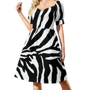 Zebra Print - Must ja Valge Kleit kleit partei õhtul elegantne luksus kuulsus suvel kleidid naistele 2023 Casual kleidid