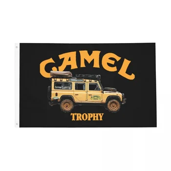 Camel Trophy Lipud Kahepoolne Väljas Banner Ettevõtmine 2 Kaitserõngad Koju, Tuba Ühiselamus Wall Decor 3x5 JALGA