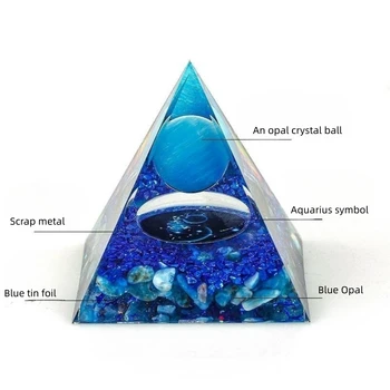 Kaksteist Tähtkuju Püramiid Crystal elutoa TV Kapp Sissepääs Office Raamat Laua Magamistuba Auto Veavad Teenetemärgi