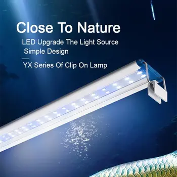 Pikendatavad Veekindel Klipp Lamp Kala Tank Super Slim LED Akvaariumi Valgustus, Vee Taim Valgust