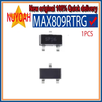 100% uued originaal MAX809RTRG pinge regulaator kiip IC chip SOT23-3 Väga Madal toitevoolu 3-Pin Mikroprotsessor Nullida Monitorid