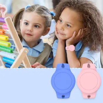 Silikoon Laste Watch Band Käepael Lapse GPS-Käevõru Ohutu GPS Tracker Kaitsekile Apple Air Silt