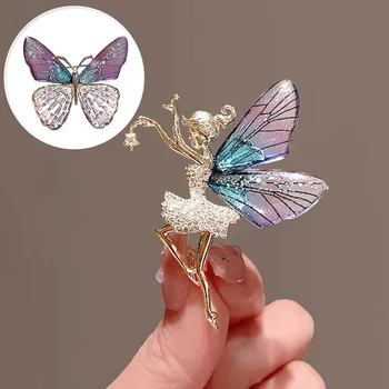 Fashion Angel Inkrusteeritud Tsirkoon Sõle Sulamist Rhinestone peep varba kingad Korsett Naistele Liblikas Dragonfly Mesilaste Sõle Putukate Ehted Kingitused