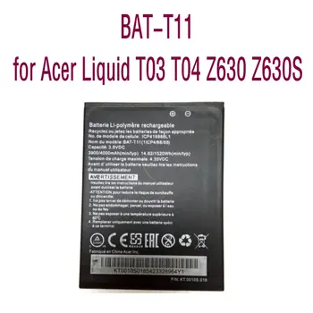Kvaliteetne Asendamine Aku Li-ion aku PVT-T11 jaoks Acer Liquid T03 T04 Z630 Z630S Mobiiltelefon 4000mAh