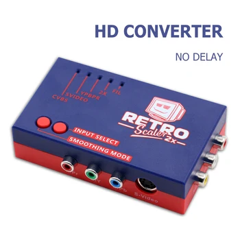 2x HD Converter, A/V-Hd-ühilduv Converter Line-tegevuses Ei hiline Pass-through Mode kooskõlas SuperFamicom Dreamcast