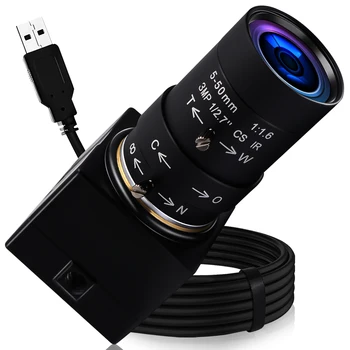1080P Veebikaamera 5-50mm Manuaalne Zoom objektiiv CMOS OV2710 masinnägemine USB Kaamera for Industrial Security,beebimonitor,Kodu Turvalisus