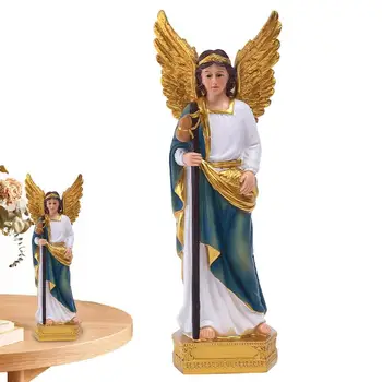 Angel Tabel Decor Vaik Peaingel Saint Raphael Kuju Festival Pakkumise Ingel Figuriin Decor Katoliku Kingitus Tv Kapid