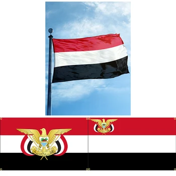 90x150cm Jeemeni Lipu Jeemen Rippuvad Riikide Lippe Banner Siseruumides Väljas Kaunistamiseks
