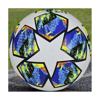 Soccer Ball Ametlik: 5 Kandma Rsistant Vastupidav, Pehme Nahk Õmblusteta Meeskonna Mängu Grupi Jalgpalli Koolituse Mängu Mängida