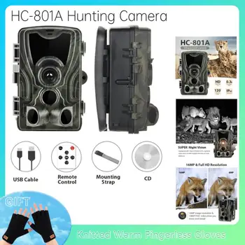 Suntekcam HC-801A Jahindus Kaamera liitiumaku 5000Mah 16MP 64GB Rada Kaamera IP65 Foto Püüniste 0.3 s 940nm Wild Kaamera