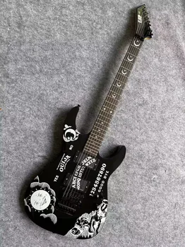 UUS KUUM parima Kvaliteediga ESP Custom Shop KH-2 Ouija Kirk Hammett Cynthia Valge Electric Guitar FDFDFDFSDG