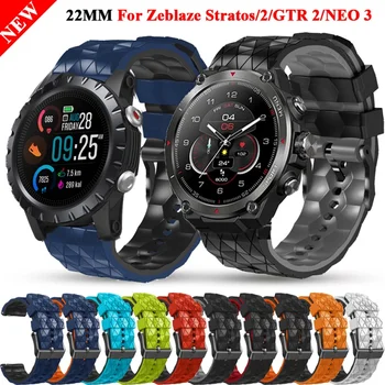 22MM Watchbands Jaoks Zeblaze Stratos/Stratos 2 Rihma Smart Watch Asendaja Zeblaze NEO 3/GTR 2 Käepaela Tarvikud Correa