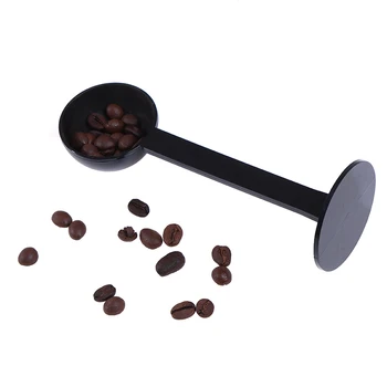 2-in-1 Espresso Kohvi Kahesuguse kasutusega Tee Kühvel Bean Lusikas Professionaalne Mõõtmine 10g Tampimist Kühvel Tamper Kohv, Tee, Köök Vahend