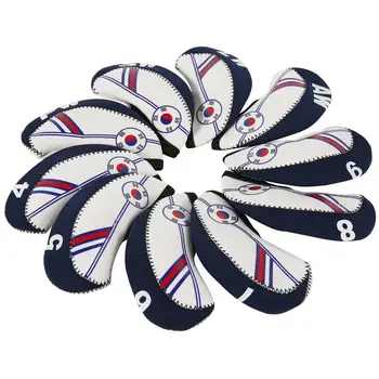 Tarvikud Kate Golf Raud Hõlmab Komplekt Spider Pea Hõlmama Golf Headcovers Golf Raud Headcover Golf Club Kate