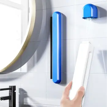 Kodus Puhastamise Tööriist Auto Akna Vannituba Glass Cleaner Leibkonna Klaasipuhasti Seinale Paigaldatud Magnet Puhastushari