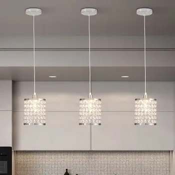 Kristall Lühter Kaasaegne Ripats LED-3tk Home Decor Valgustus Võistluskalendri Köök elutuba Saar