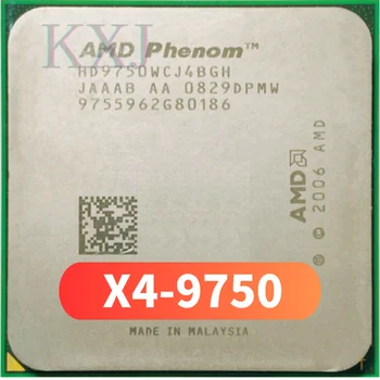 AMD Nähtus X4 X4 9750-9750 HD9750WCJ4BGH HD975BWCJ4BGH 95W Quad-Core Lauaarvuti 2,4 GHz CPU Socket AM2+/940pin