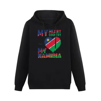 Minu Süda, Minu Riik, Minu Namiibia Mens Puuvillane Kapuutsiga 6XL Sügisel Streetwear Pullover Dressipluus Vabaaja Hip-Hop Topp