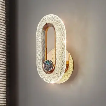 Kaasaegne LED Seina Lamp sisevalgustus Kodu Öölambid Magamistoas, elutuba, Tuba Teenetemärgi Põhjamaade Luksus seinavalgusti