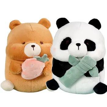 Mõõtmed on 23cm Kawaii Panda Pruun Karu Jänese Pardi -, Plüüš-Pehmed Mänguasjad, Cartoon Loomad, Nukud Padi Armas Tuba Decor Beebi Mänguasjad Lastele Tüdrukud