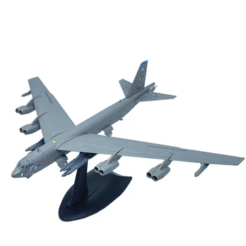 1: 200 B-52H pikamaa Strateegiline pommitaja B52 mudellennukid, sulam, simulatsioon lõpetanud pendel