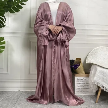 2023 Uus Moslemid Islami Kimono õhtukleit Abaya Kaftans Naiste Morocon Burka Ramadan türgi Pika Looriga Kleit 2XL