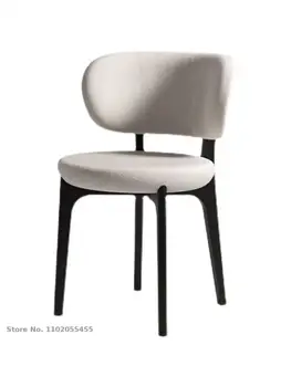 Wabi-sabi stiilis minimalistlik disainer net punane tuli luksus söökla juhataja richmond Tooli koju täispuidust tool meik tool