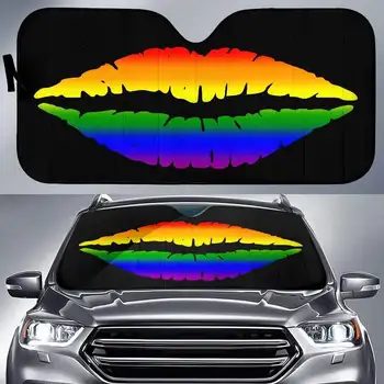 LGBT Pride Armastavad Huuled Auto Sun Tooni Hämmastav Kingitus T052020