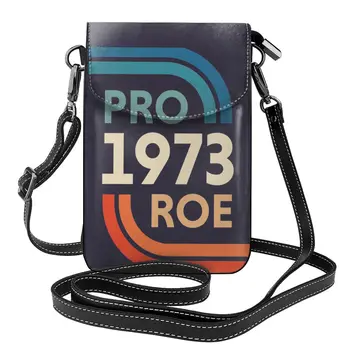 Pro Valik 1973 Naiste Õigused Feminism õlakott Roe vs. Wade Naiste Mood Naiste Kotid Retro Leather Tööd Rahakott